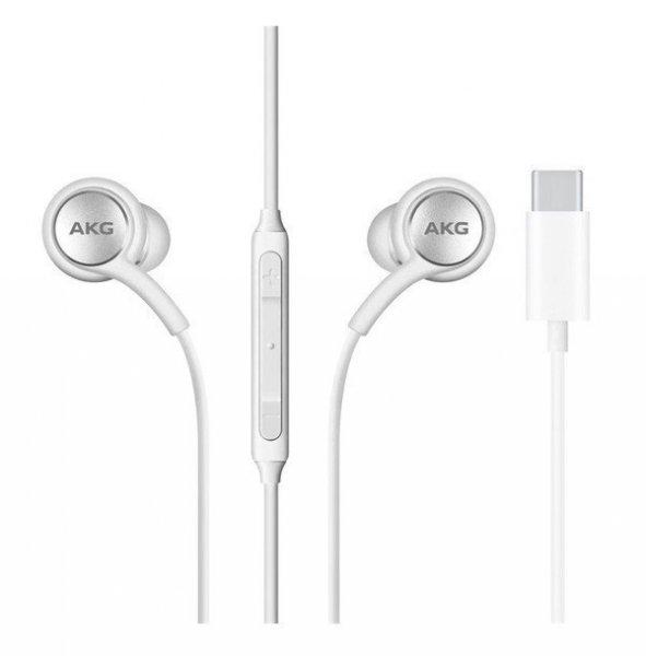 Samsung EO-IC100BBE fehér gyári sztereo headset Type - C csatlakozóval