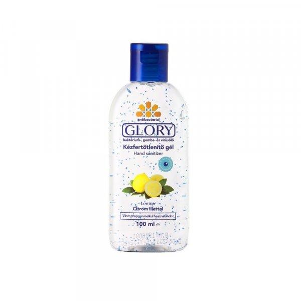 Kéz- és bőrfertőtlenítő gél 100 ml Glory citrom