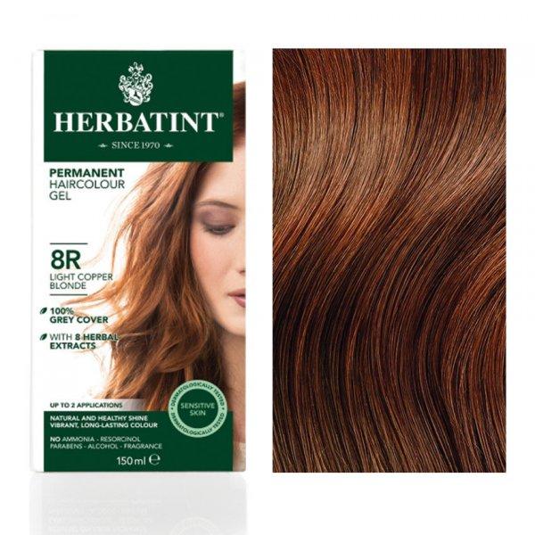 Herbatint 8r réz világos szőke hajfesték 135 ml