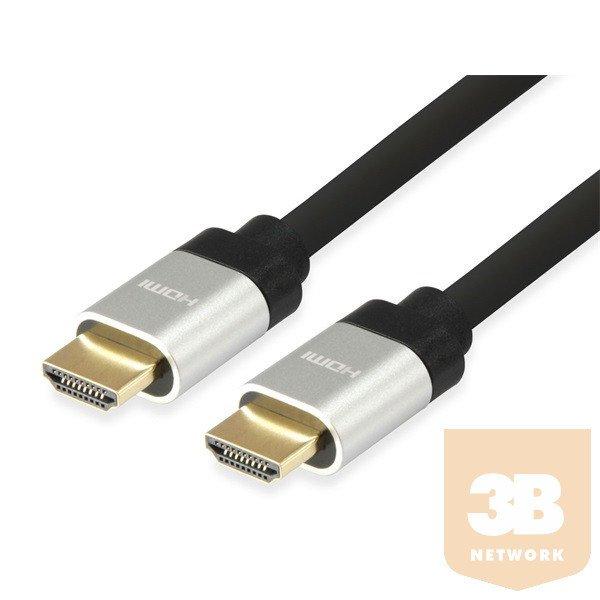 Equip Kábel - 119340 (HDMI2.0 kábel, apa/apa, 4K/60Hz, ARC, aranyozott, 5m)