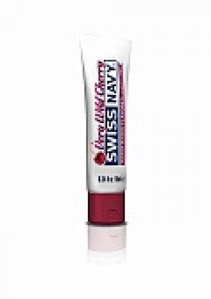 Swiss Navy Very Wild Cherry Flavored Lubricant - 10ml Ízesített síkosító