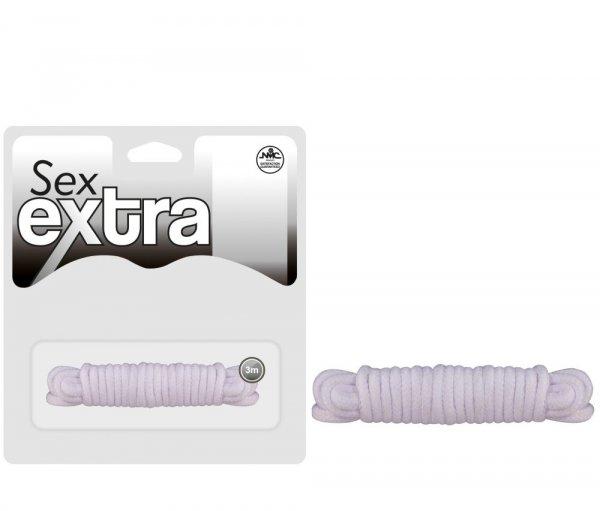  SEX EXTRA - LOVE ROPE WHITE 