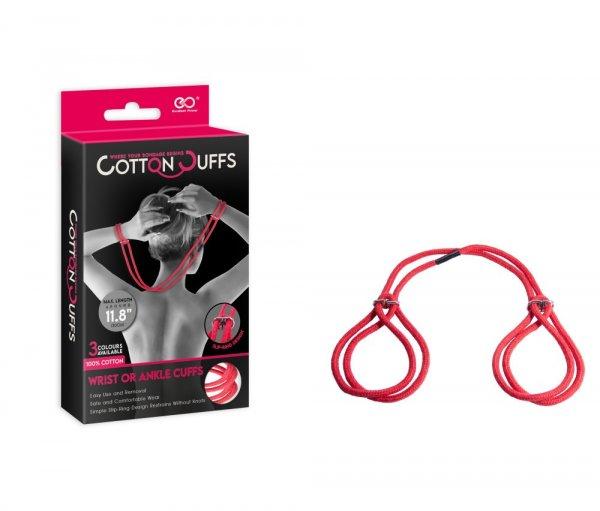  COTTON CUFFS RED 