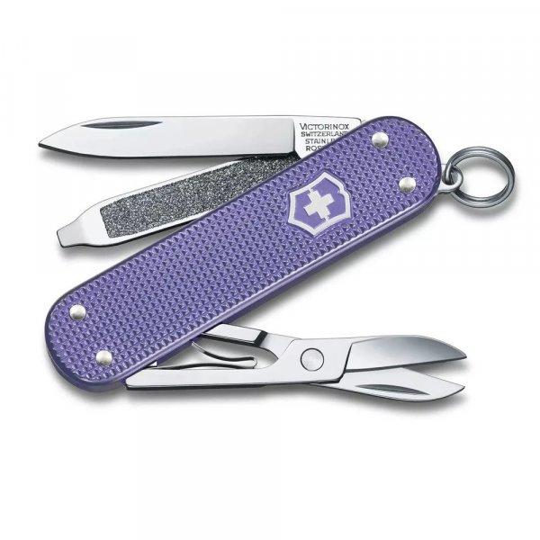 Victorinox Classic Colors Electic SD Alox Levendula 58mm 5 funkció svájci
bicska 0.6221.223G