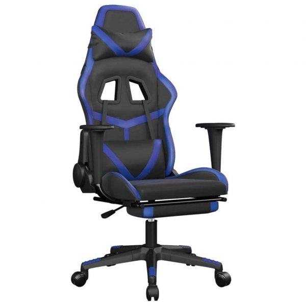 vidaXL masszázs funkciós Gamer szék #fekete-kék