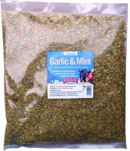 Equimins Garlic & Mint - Fokhagyma és menta gyógynövénykeverék lovaknak 1
kg