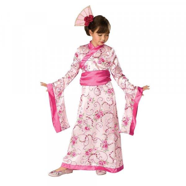 Ázsiai hercegnő jelmez lányoknak 110-120 cm 5-7 év