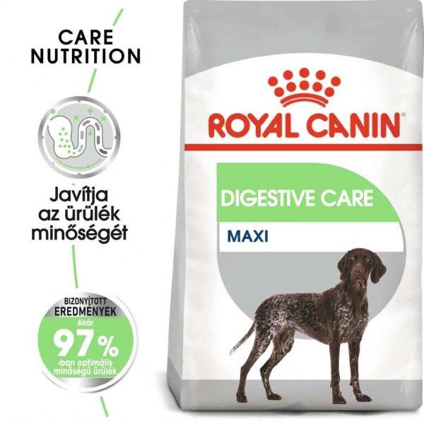 Royal Canin Maxi Digestive Care 12kg-száraz táp érzékeny emésztésű
felnőtt kutyáknak