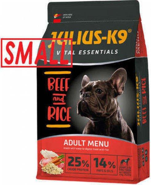 Julius-K9 Vital Essentials Adult Beef & Rice (Kis szemcseméret | 2 x 12 kg) 24
kg