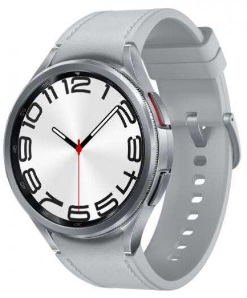 Samsung Galaxy Watch 6 Classic LTE 47mm Okosóra, Ezüst (SM-R965FZSAEUE)