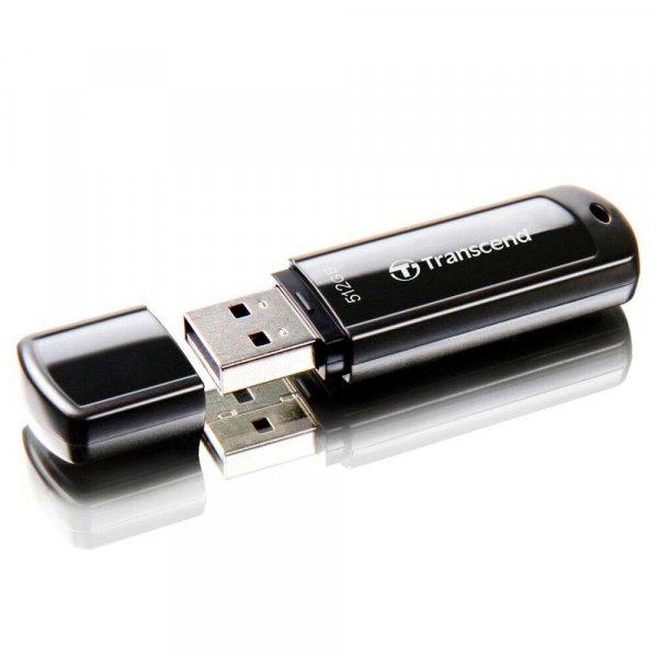 Transcend JetFlash 700 512 GB USB A típus 3.2 Gen 1 (3.1 Gen 1) Fekete pendrive