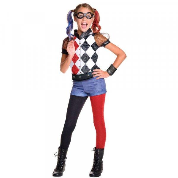 Harley Quinn jelmez lányoknak 8-10 év 130-140 cm