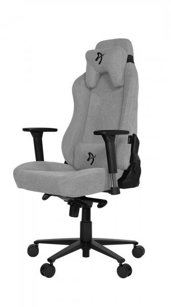 Arozzi Vernazza Soft Fabric Gamer szék - Világosszürke