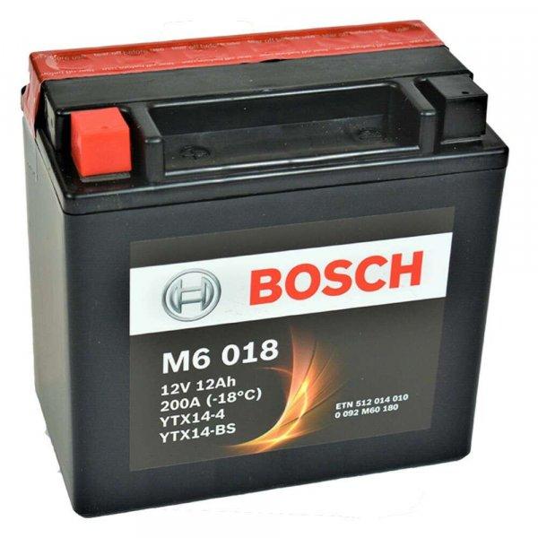 Bosch  YTX14-BS 12v 12ah 200A bal motor akkumulátor