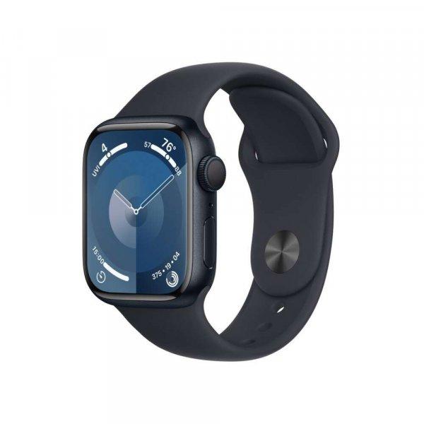 Apple Watch Series 9 GPS (41mm) Okosóra - Sötétkék Aluminiumtok Sötétkék
Sportszíjjal