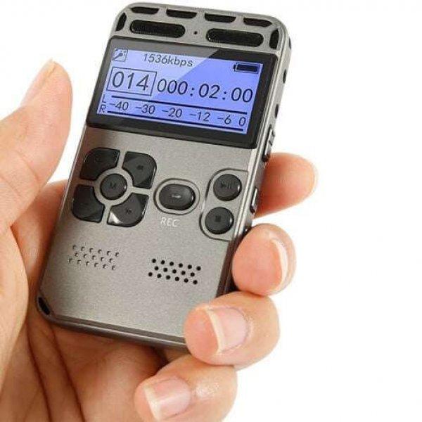 Mini Reportofon Profesional iUni V35, Memorie interna 8GB, MP3 Player