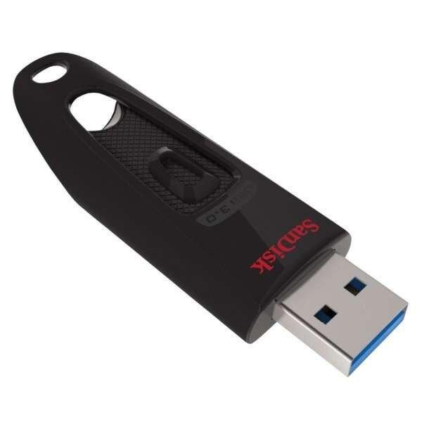 Pen Drive 512GB USB 3.0 SanDisk Ultra fekete (186476 / SDCZ48-512G-G46)