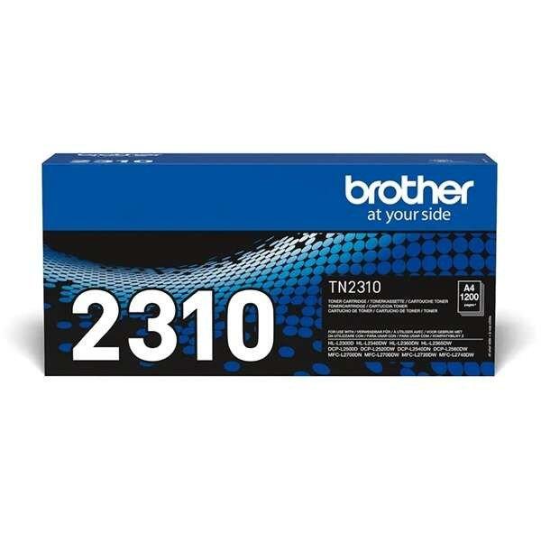 Brother Toner TN-2310 TN2310 Eredeti Fekete 1200 oldal