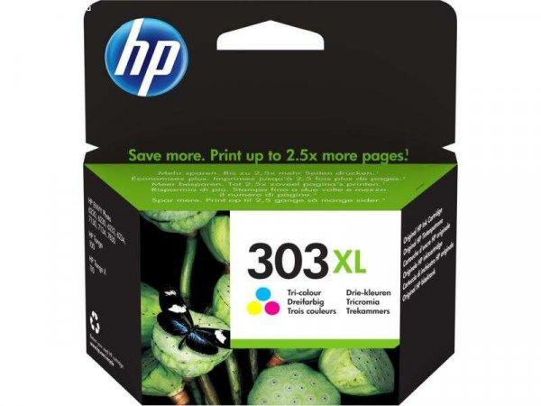 HP 303XL nagy kapacitású tintapatron háromszínű (T6N03AE)