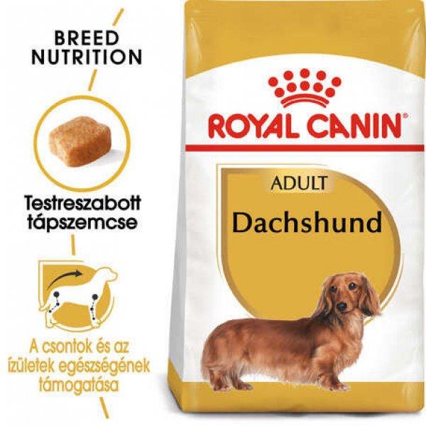 Royal Canin Dachshund Adult - Tacskó felnőtt kutya száraz táp 7.5 kg