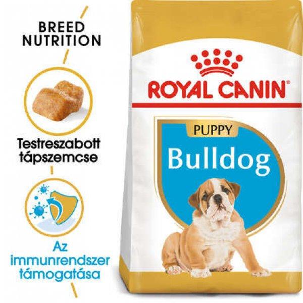 Royal Canin Bulldog Junior - Angol Bulldog kölyök kutya száraz táp (2 x 12
kg)