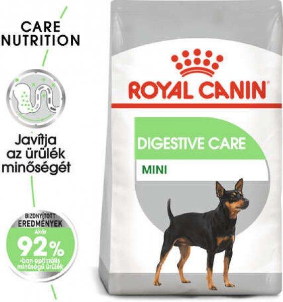 Royal Canin Mini Digestive Care - Száraz táp érzékeny emésztésű,
kistestű felnőtt kutyák részére 8 kg