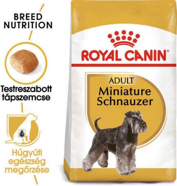 Royal Canin Miniature Schnauzer Adult - Törpe schnauzer felnőtt kutya száraz
táp (2 x 3 kg) 6 kg