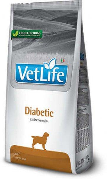 Vet Life Natural Diet Dog Diabetic (2 x 12 kg) 24 kg
