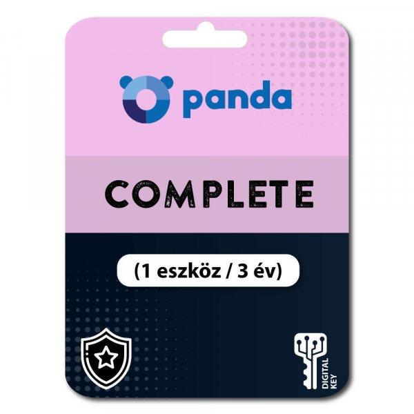 Panda Dome Complete (1 eszköz / 3 év) (Elektronikus licenc) 