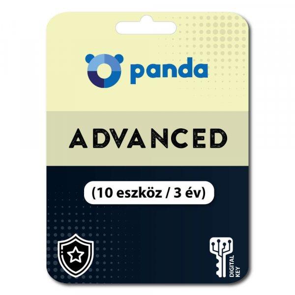 Panda Dome Advanced (10 eszköz / 3 év) (Elektronikus licenc) 