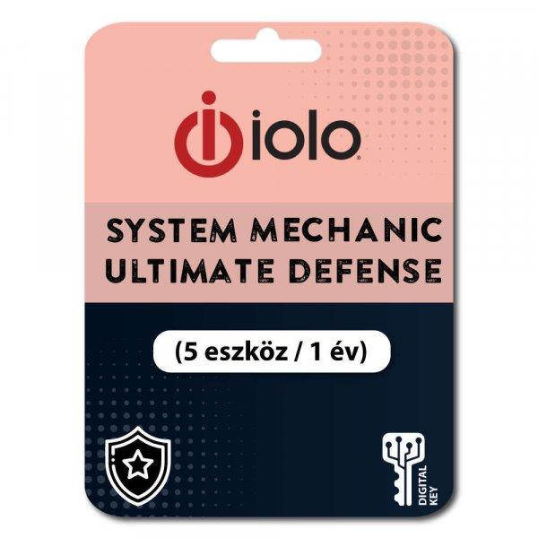 iolo System Mechanic Ultimate Defense (5 eszköz / 1 év) (Elektronikus licenc) 