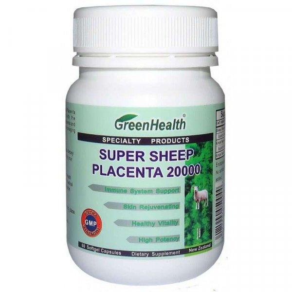 Super Sheep Placenta 20,000 mg x 60 kapszula