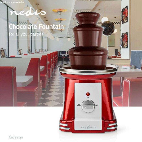 NEDIS retro csokoládé szökőkút Csoki szökőkút 90 W | Fehér / Piros
FCCF100FRD 3 szintes