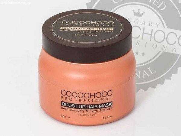 Cocochoco boost up maszk – mély regeneráló hajmaszk 2 db 500 ml, a második
 10 % engedménnyel