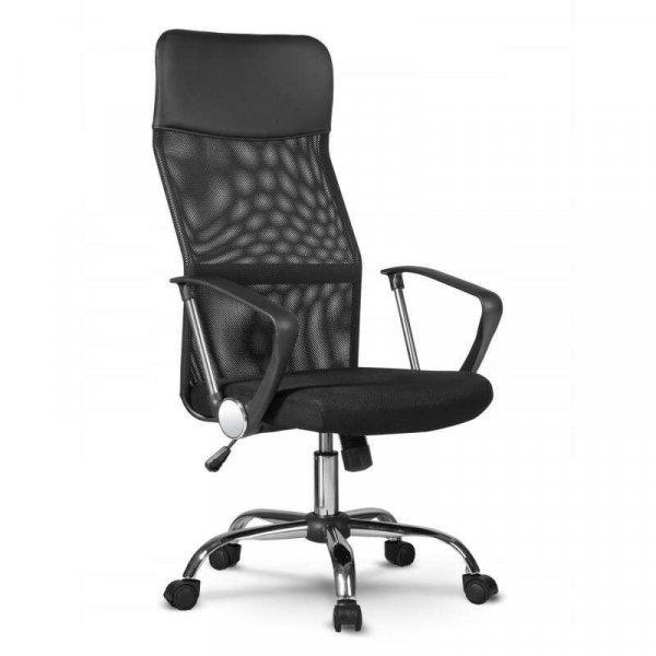 Forgó irodai szék, NEMO, hálós szövet, fekete színben