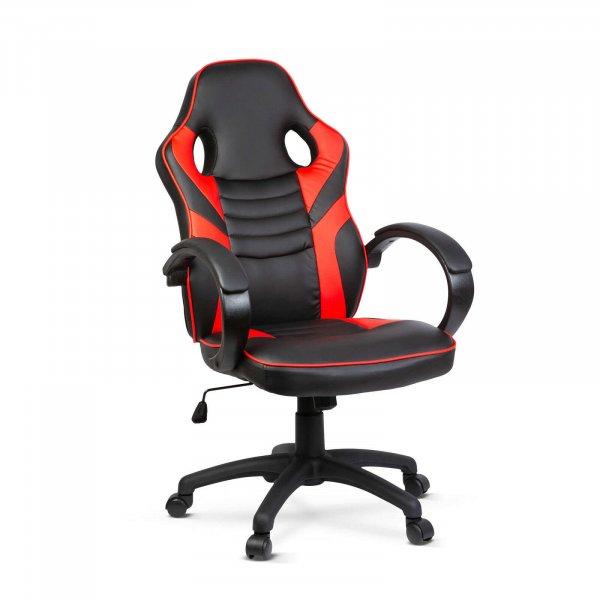 SPRINTER Gamer szék - derékpárnával, fejpárnával - PIROS,  71 x 53 cm / 53
x 52  forgószék - BMD1109RD - 110kg, állítható magasságú forgószék