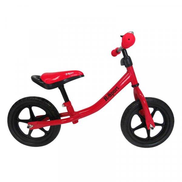 Futóbicikli EVA hab kerékkel, lábbal hajtható bicikli - piros