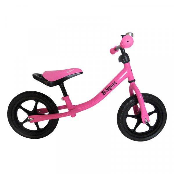 Futóbicikli EVA hab kerékkel, lábbal hajtható bicikli - rózsaszín