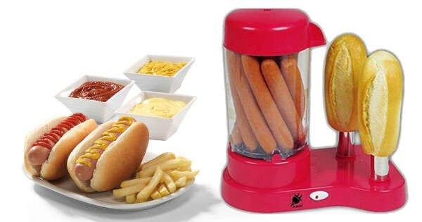 Mini hot-dog készítő gép