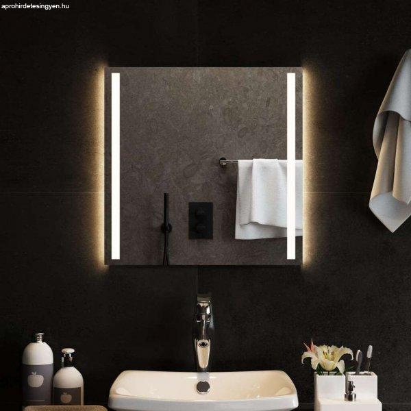 vidaXL LED-es fürdőszobatükör 50x50 cm