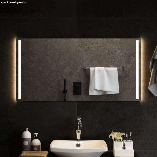 vidaXL LED-es fürdőszobatükör 100x50 cm