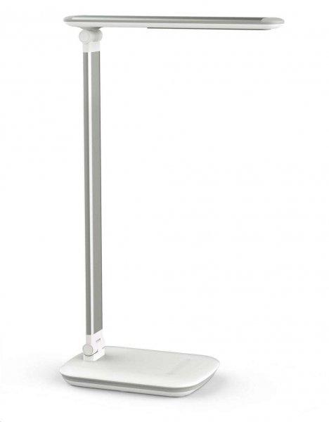 Maul Jazzy asztali lámpa USB kimenettel fehér (8201802)