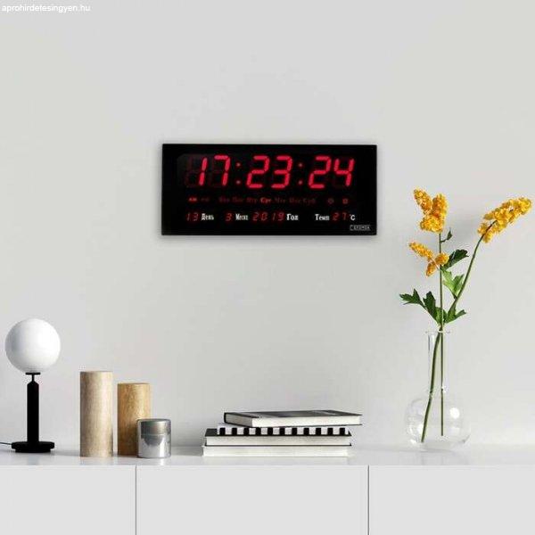BB02 Nagy méretű digitális óra idő, dátum és hőmérséklet kijelzéssel
- asztalra és falra is helyezhető - 32 x 20 x 3 cm (BBL)
