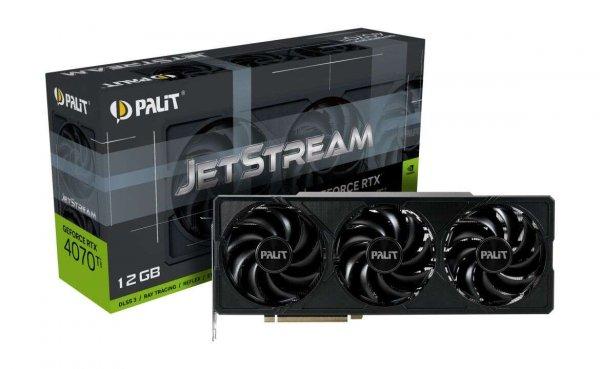 Palit GeForce RTX 4070 Ti 12GB DDR6X JetStream NED407T019K9-1043J