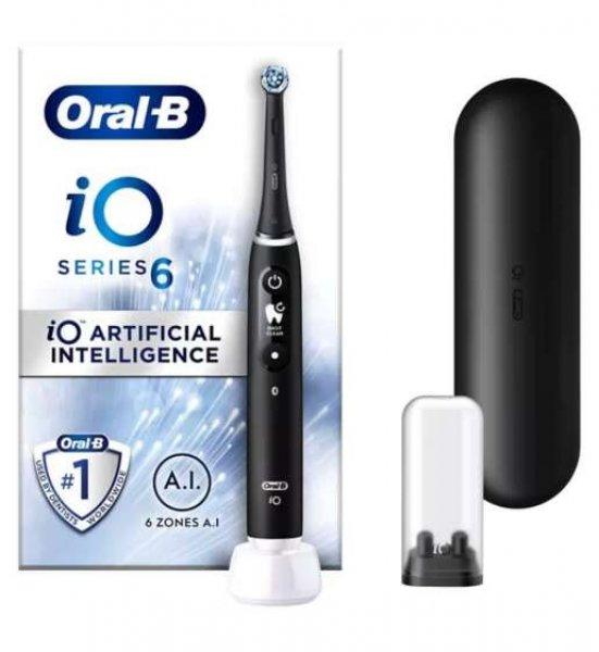  Oral-B iO Series 6 Elektromos Fogkefe, Fekete