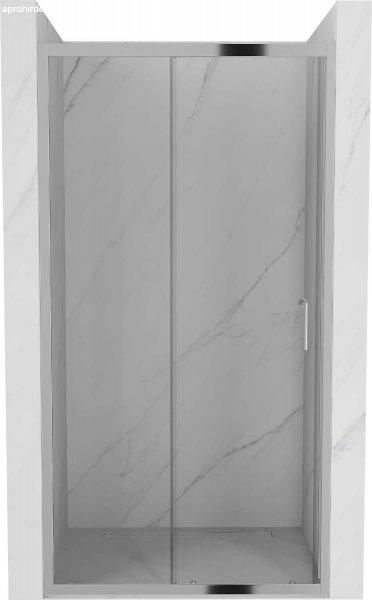 Mexen Apia  Zuhany ajtó csúszó   90 cm,  átlátszó , króm -
845-090-000-01-00 Csúszó zuhany ajtó