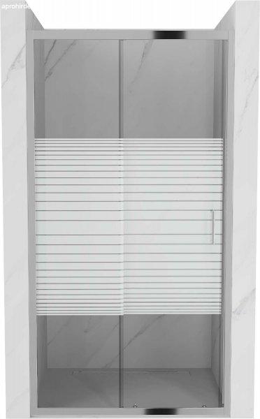 Mexen Apia  Zuhany ajtó csúszó   110 cm, intim , króm - 845-110-000-01-20
Csúszó zuhany ajtó
