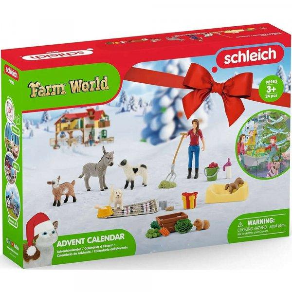 Schleich 98983 Karácsony - Adventi kalendárium, naptár - Farm