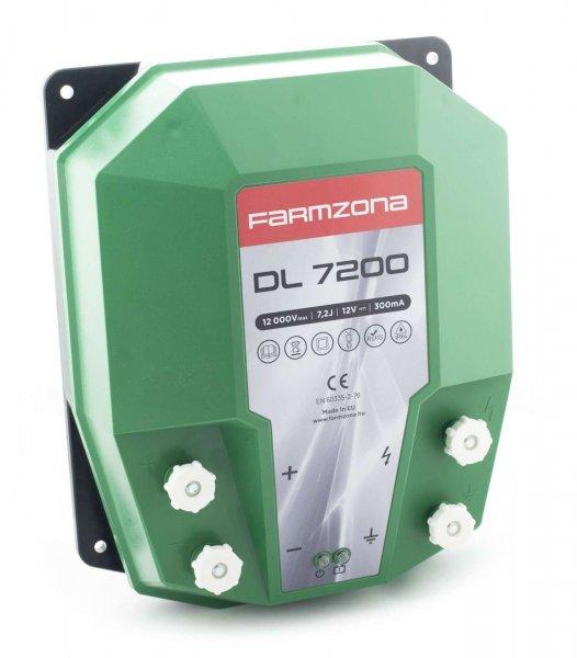 FARMZONA DL 7200, 12V/230V, 7,2J, villanypásztor választható hálózati
adapterrel