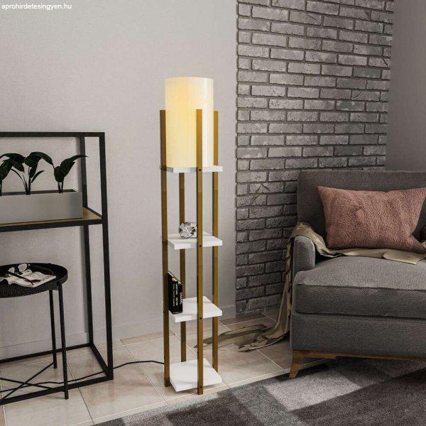 Shelf Lamp - 8119 Állólámpa Arany fehér